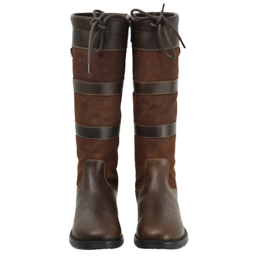 Long brown riding boots for cheap sale